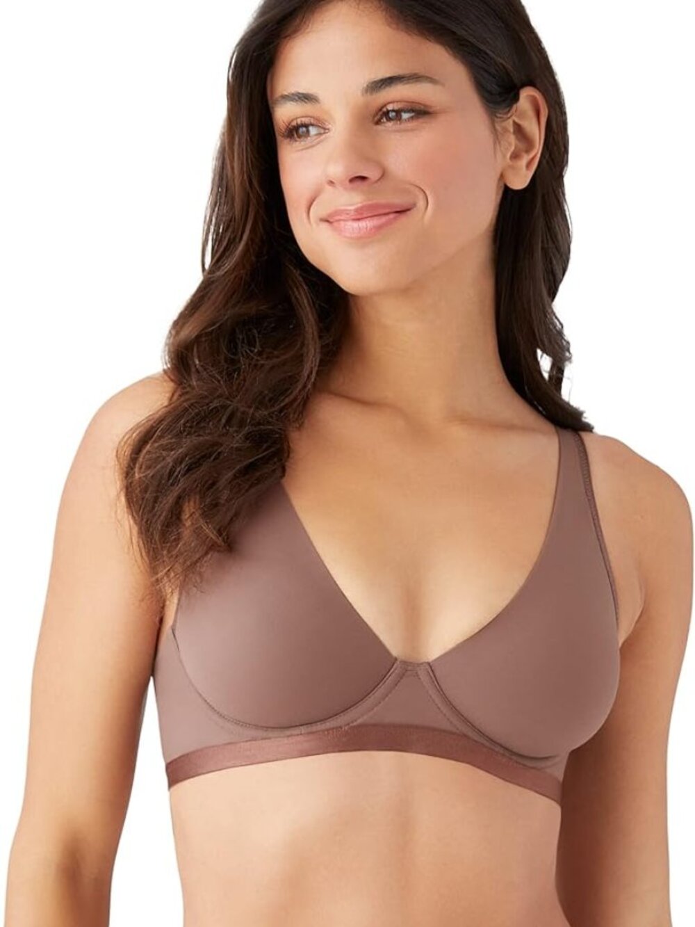 b.tempt'd ✨Wacoal Nearly Nothing Underwire Bra 36DD NWOT 951263 Peppercorn